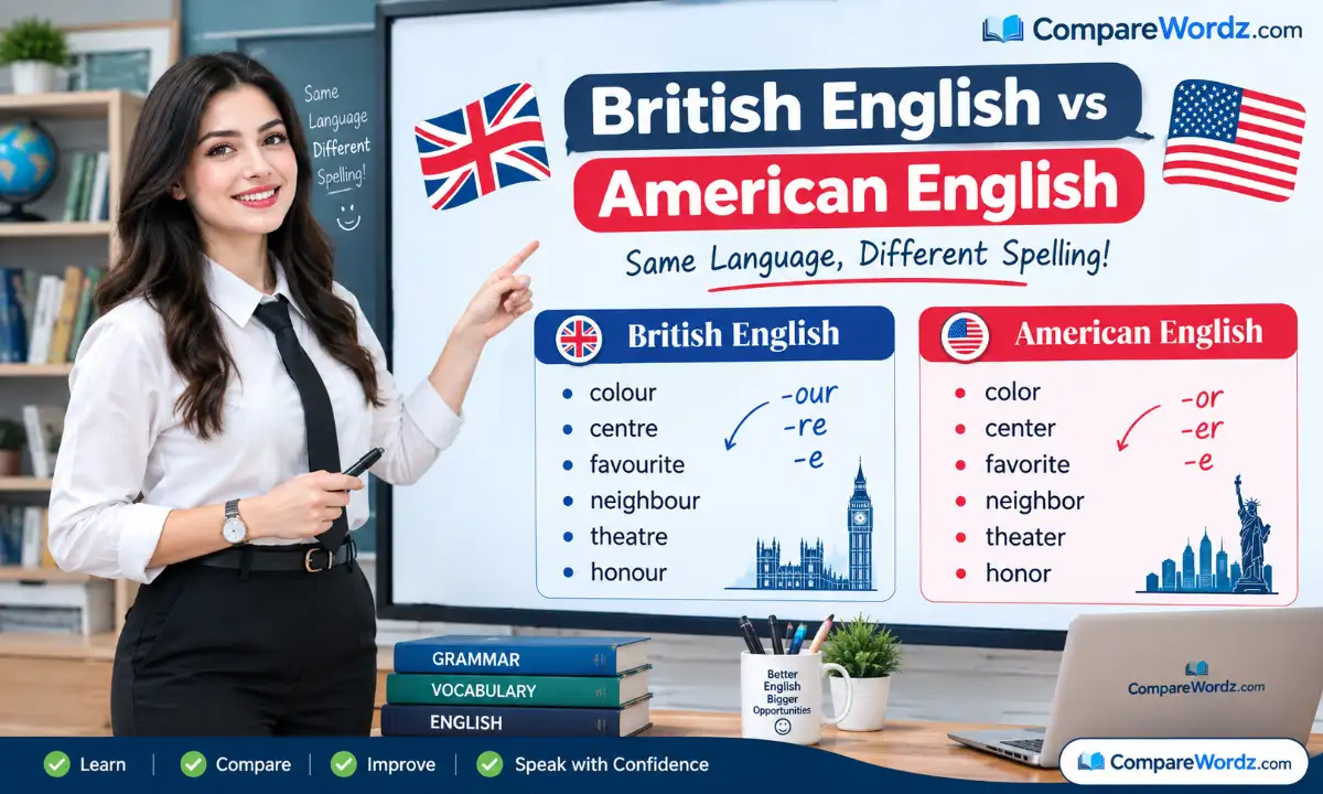 British English vs American English